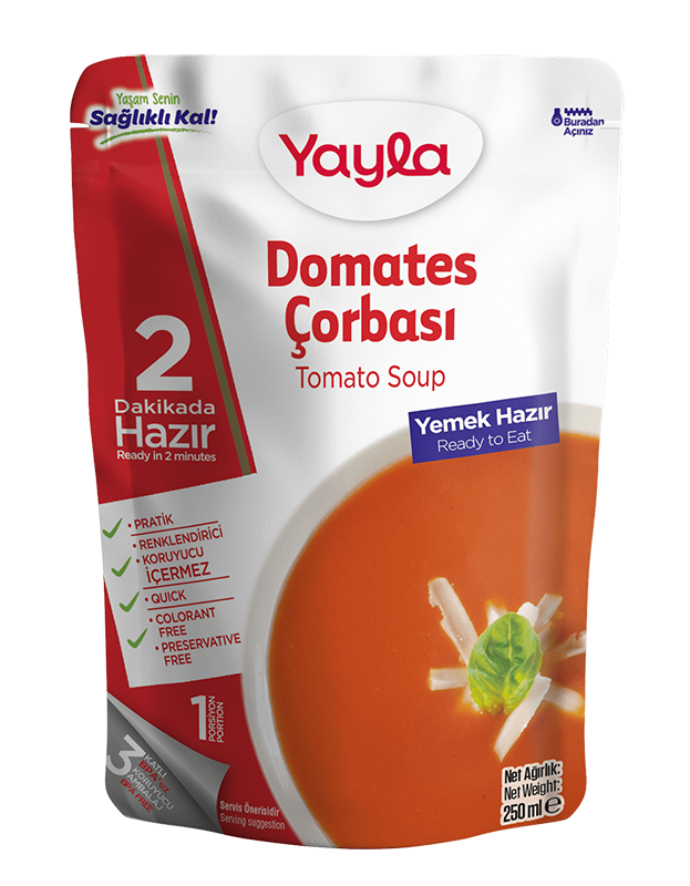 Yayla Domates Çorbası 2500 GR 10 ADET