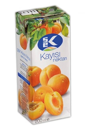 SEK KAYISILI MEYVE SUYU 200 ML 27 ADET