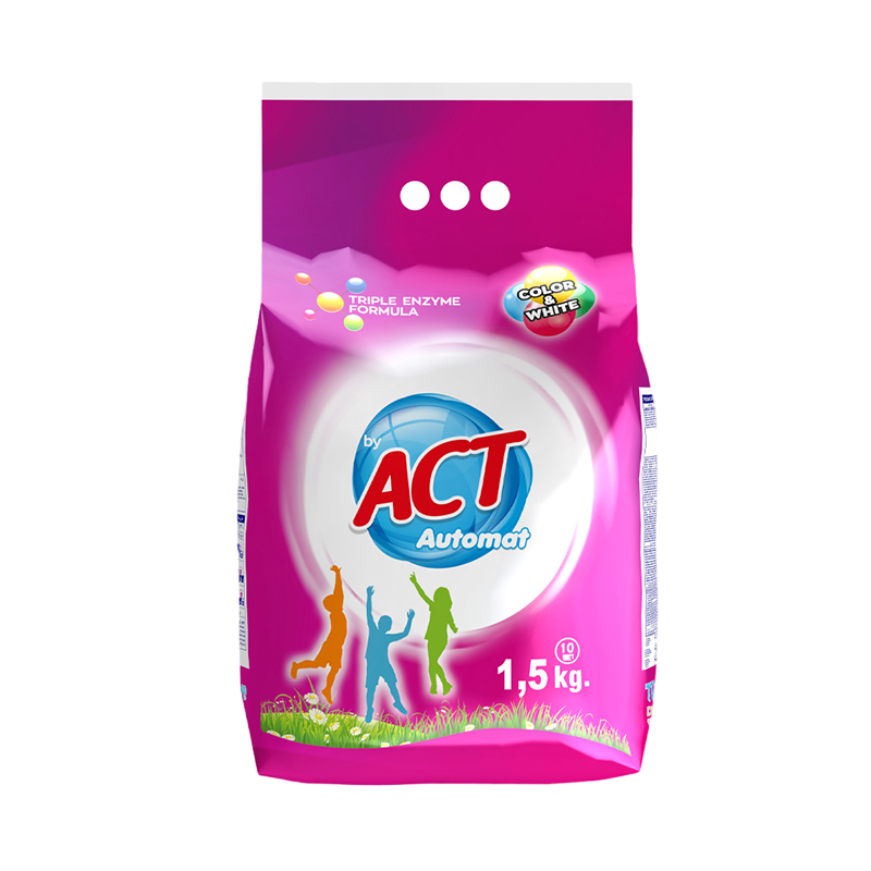 ACT MATİK 1,5 KG COLOR&WHİTE 