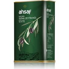 AHSAF NAT.SIZMA ZEYTİNYAĞI 5 LT TNK