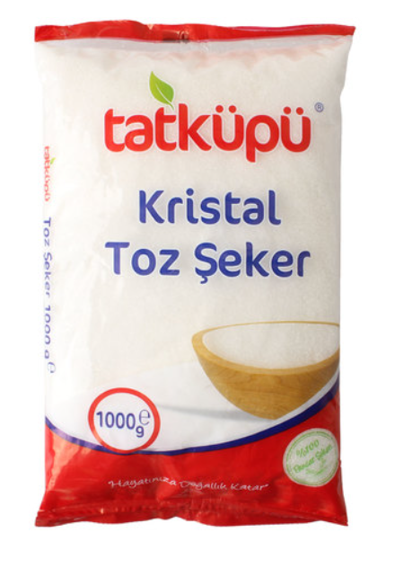 TATKÜPÜ TOZ ŞEKER 1000 GR  25 ADET