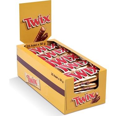 TWIX BAR 10*25*50 GR