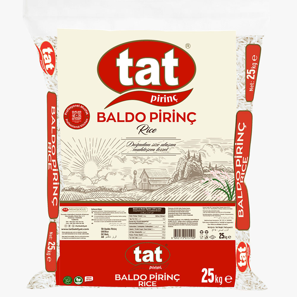 TAT BALDO PİRİNÇ (GÖNEN)25 KG