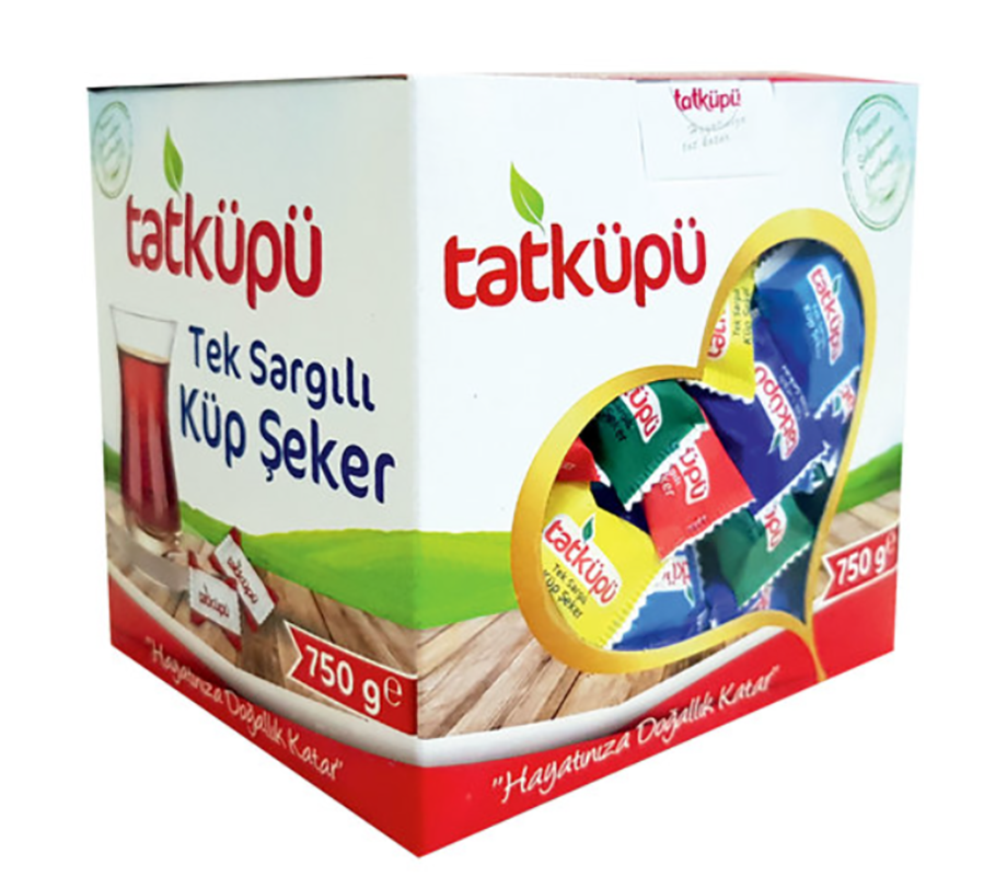 TATKÜPÜ TEK SARGILI KÜP ŞEKER 750 GR 8 ADET