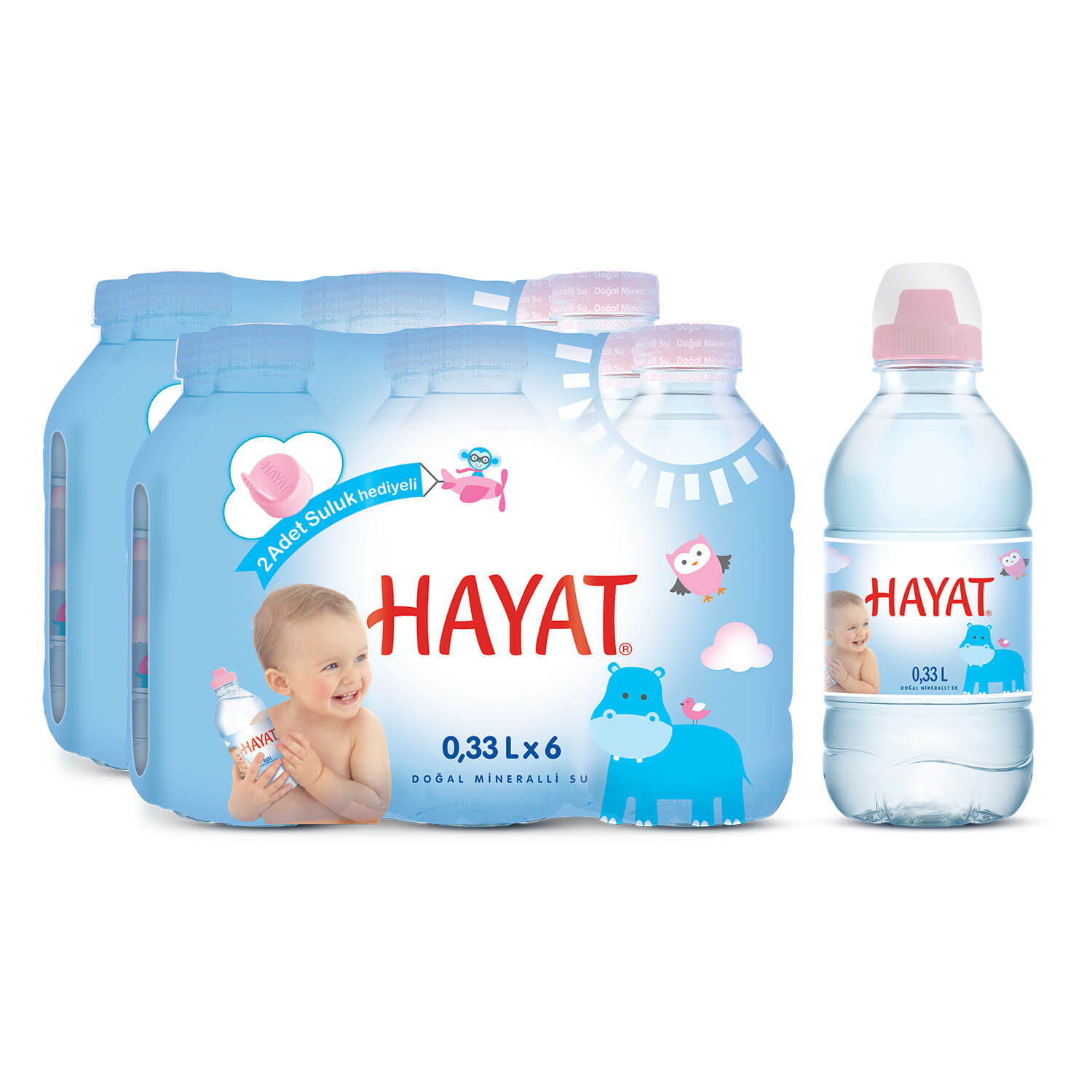 HAYAT HENDEK BABY 0,33 LT  6 ADET