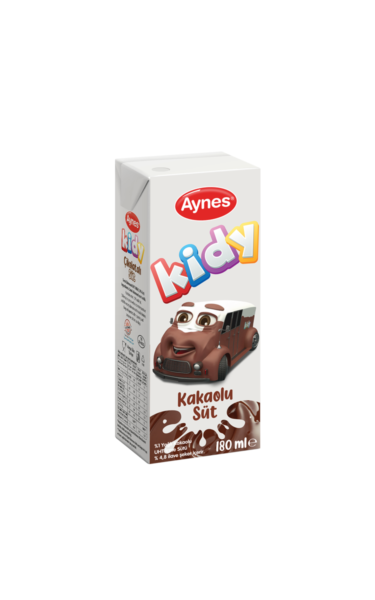 AYNES KİDY 180 ML KAKAOLU SÜT 27 ADET