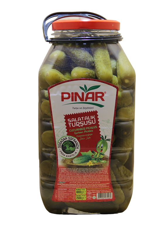 PINAR 4500 cc PET SALATALIK TURŞUSU 2,5 KG 4 ADET