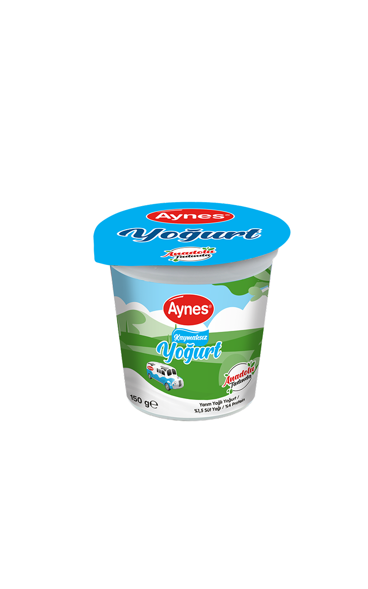 AYNES 150 GR YARIM YAĞLI YOĞURT 20 ADET