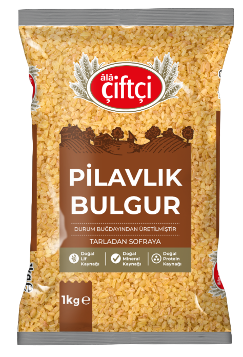 Ala Çiftçi Pilavlık Bulgur 1 KG 16 ADET