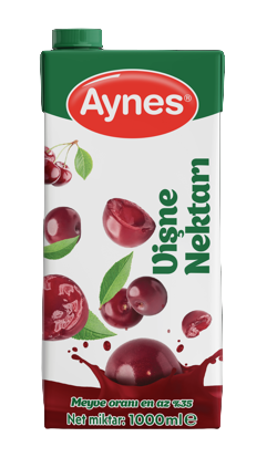 AYNES 1 LT VİŞNE NEKTARI 12 ADET