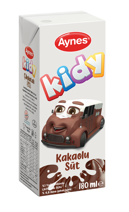 AYNES KİDY 180 ML KAKAOLU SÜT 27 ADET