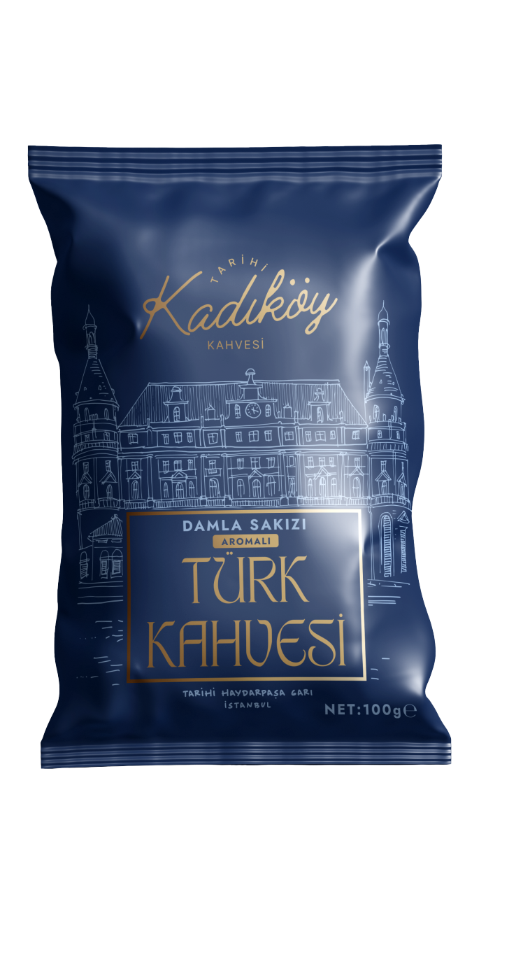 TARİHİ KADIKÖY DAMLA SAKIZLI TÜRK KAHVESİ 100 GR