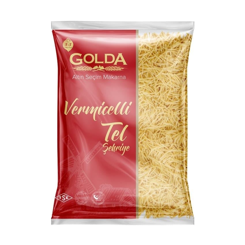 GOLDA TEL ŞEHRİYE MAKARNA 5 KG