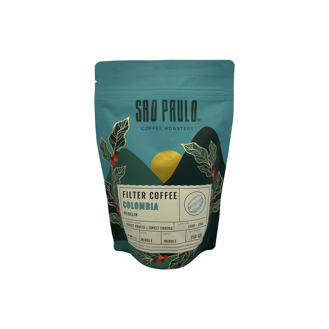 SAO PAULO COLOMBİA FİLTRE KAHVE 250 GR