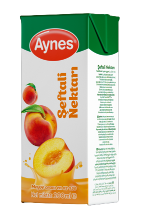 AYNES 200 ML ŞEFTALİ NEKTARI 27 ADET