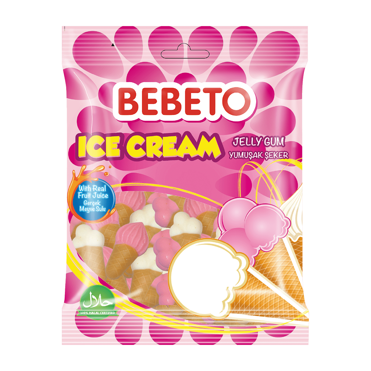 BEBETO ICE CREAM YD 80GX12X6 DOPA TR