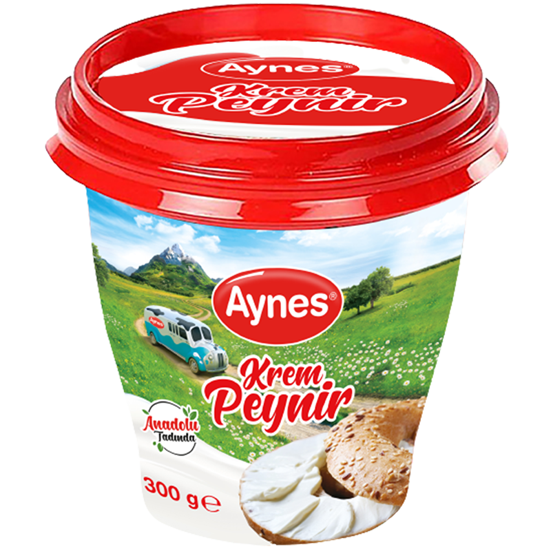 AYNES 300 GR KREM PEYNİR 6 ADET