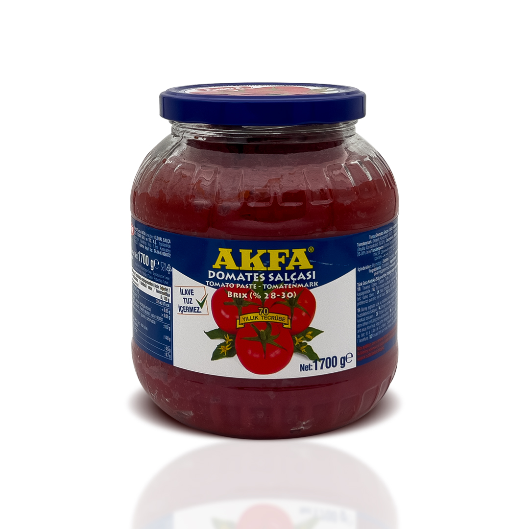 Akfa Domates Salçası Cam 1700 GR 6 ADET