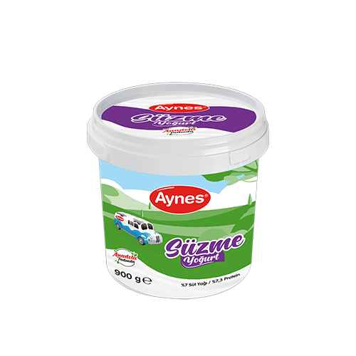 AYNES 900 GR SÜZME YOĞURT 9 ADET