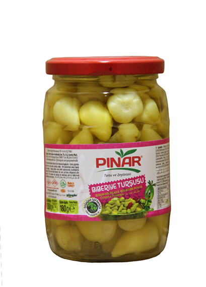 PINAR 370 cc CAM BİBERİYE TURŞUSU 180 GR 12 ADET