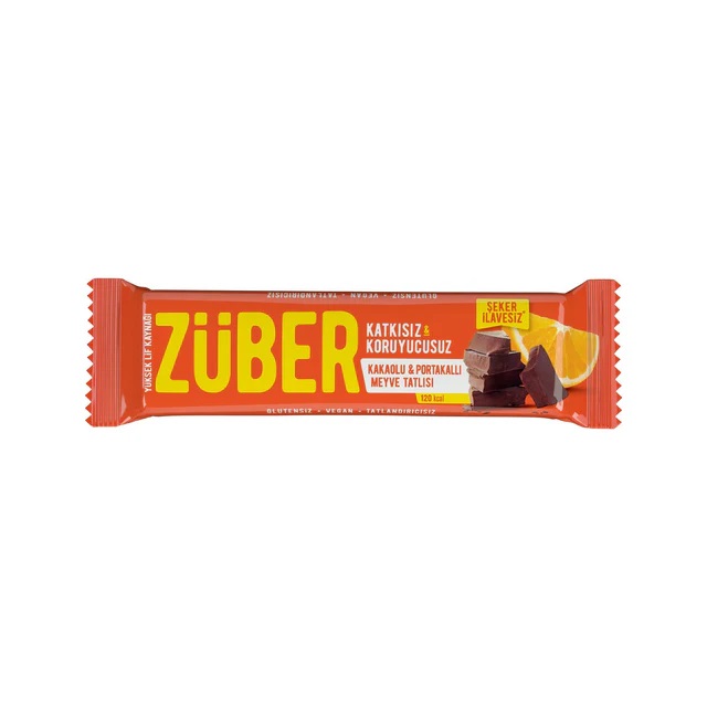 Kakaolu ve Portakallı Meyve Bar 40gr (1 ADET)