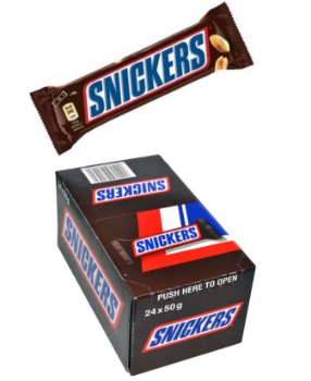 SNICKERS BAR 12*24*50 GR