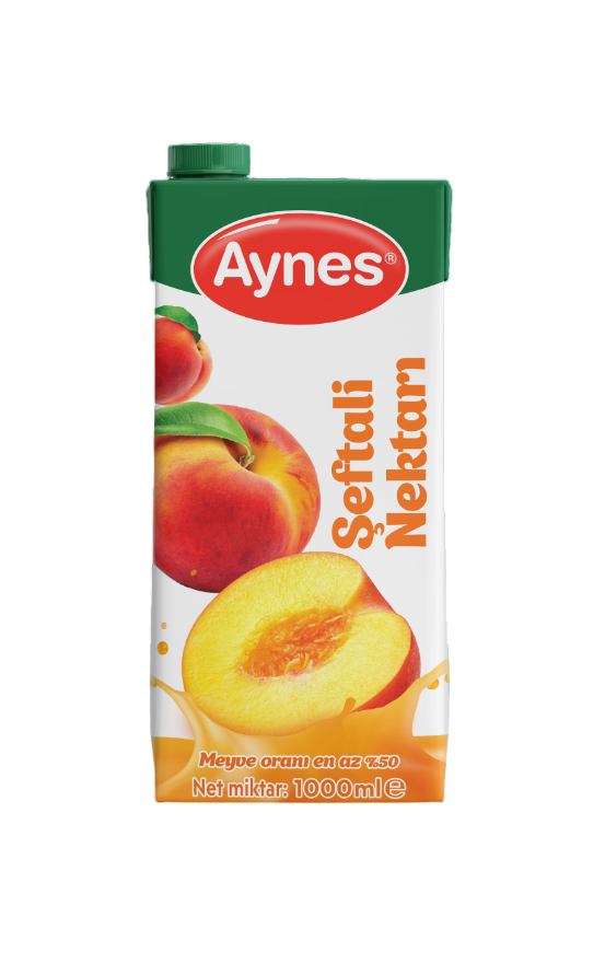 AYNES 1 LT ŞEFTALİ NEKTARI 12 ADET