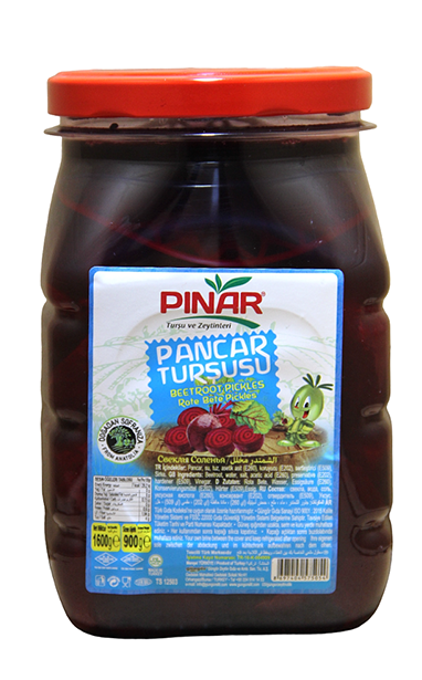 PINAR  1600 cc PET PANCAR TURŞUSU 900 GR 6 ADET