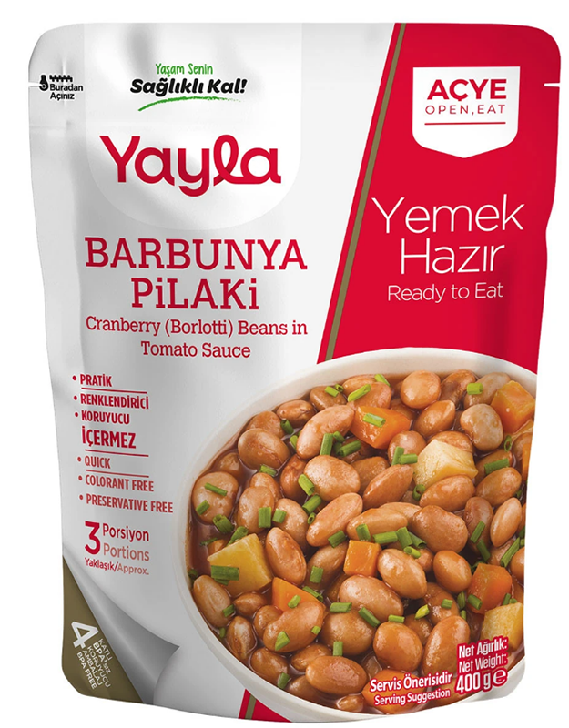 Yayla Barbunya Pilaki 400 GR 12 ADET