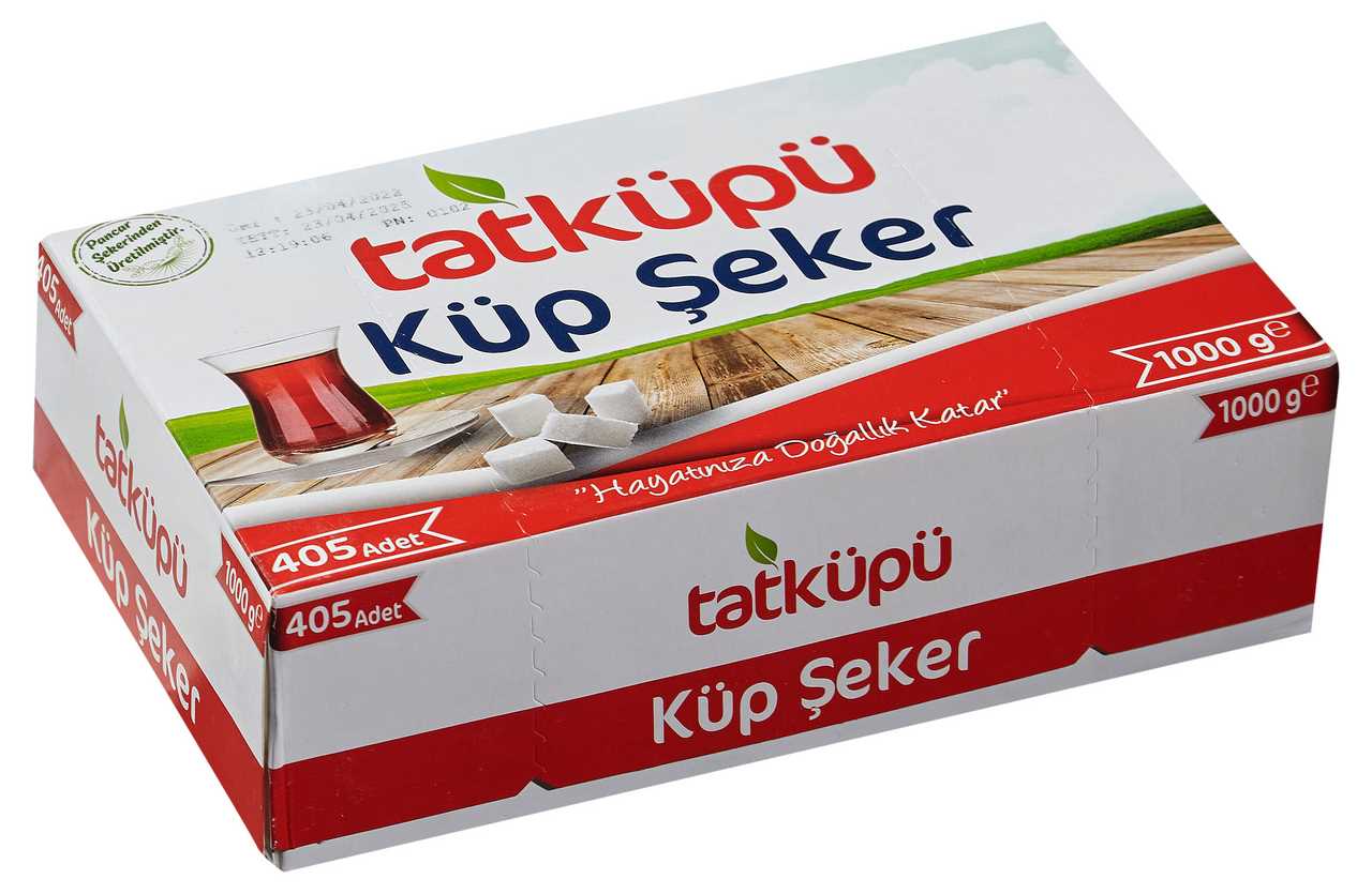 TATKÜPÜ KÜP ŞEKER 405 ADET 1000 GR 20 ADET