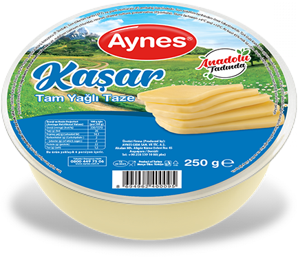 AYNES 250 GR KAŞAR PEYNİR 24 ADET