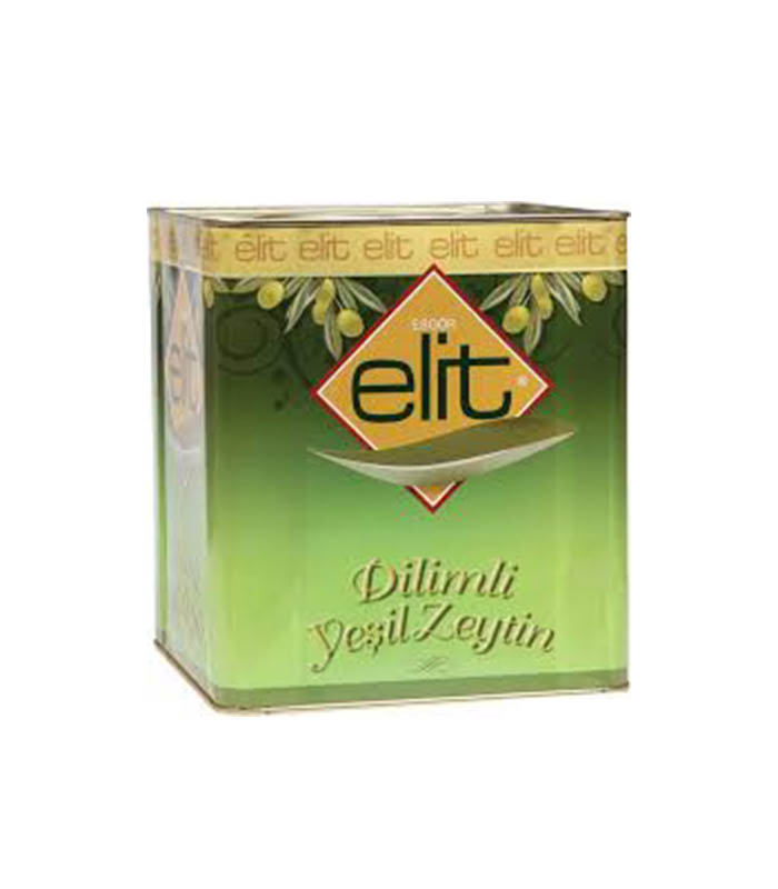 ELİT DİLİMLİ YEŞİL ZEYTİN 8 KG 