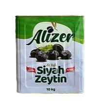 ALİZER SİYAH ZEYTİN 10 KG 321-350