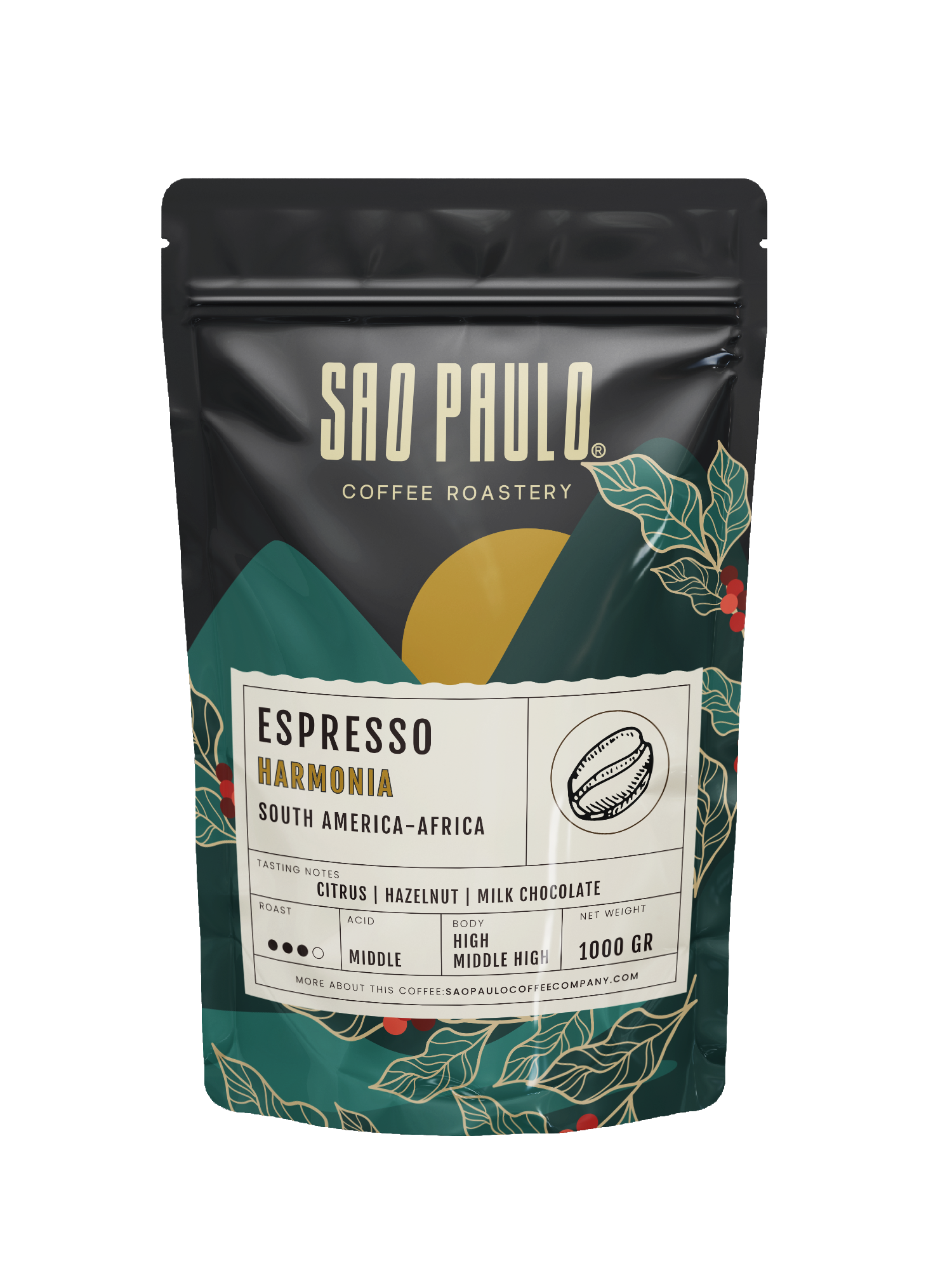 SAO PAULO HARMONİA ESPRESSO KAHVE 1000 GR