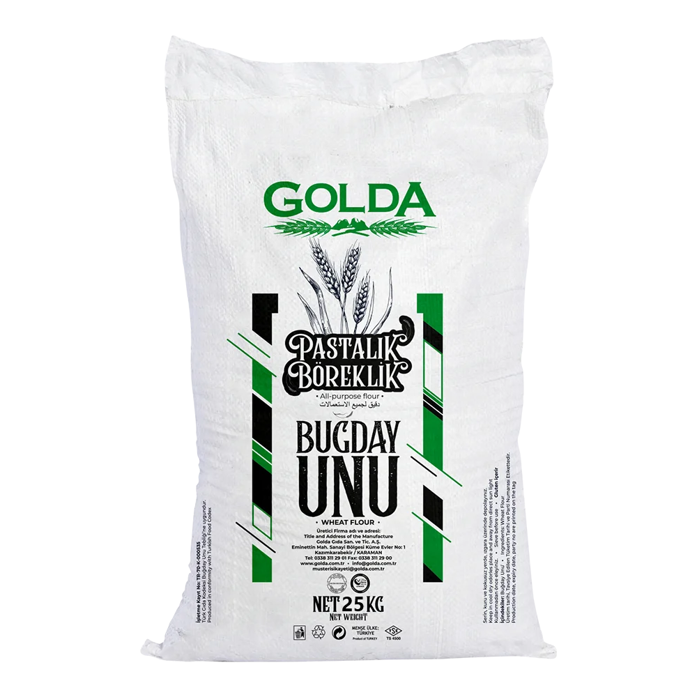 GOLDA PASTA VE BÖREKLİK  25 KG ÇUVAL