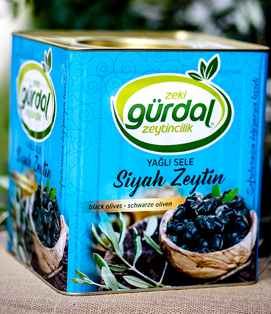 GÜRDAL SİYAH ZEYTİN 6x 261-290 x 10 KG
