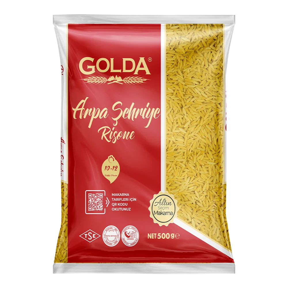 GOLDA ARPA ŞEHRİYE MAKARNA 500 GR 20 ADET